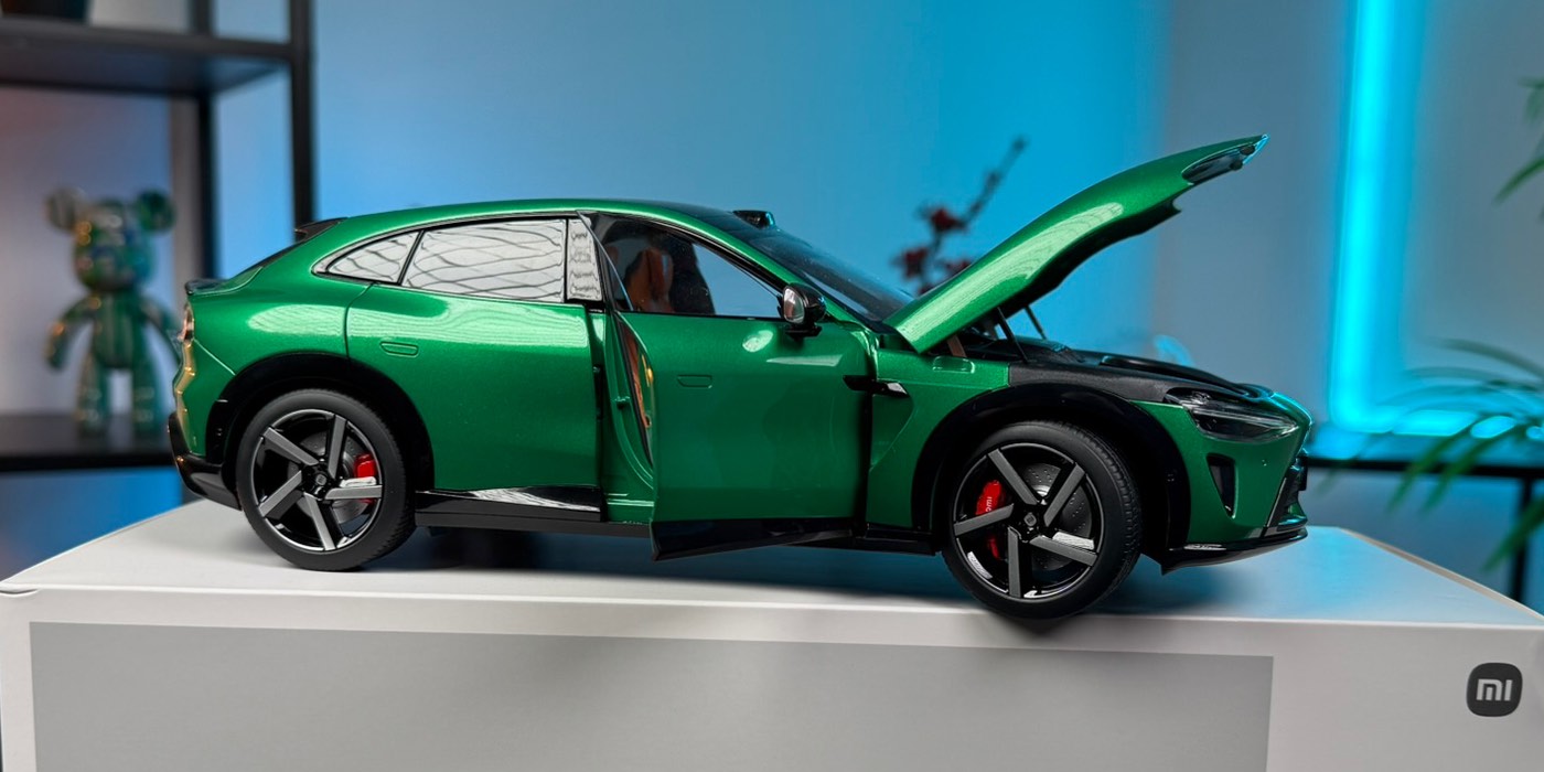 Vyhrajte realistický model auta Xiaomi YU7
