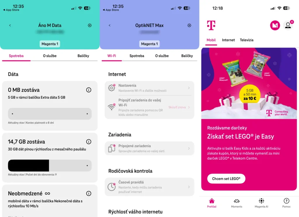 Telekom vynovil svoju mobilnú aplikáciu pre iPhone a Android