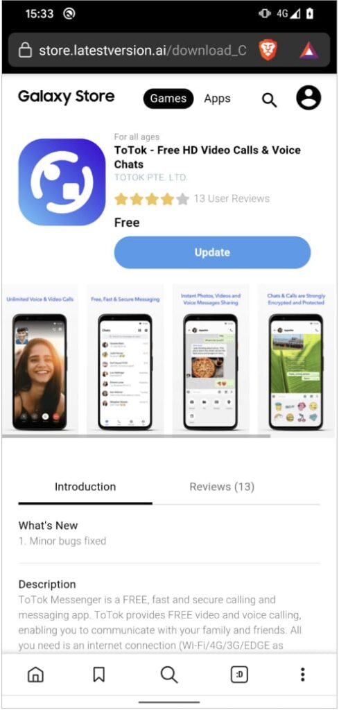 totor fake galaxystore