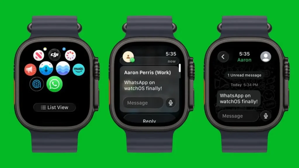 Nová aplikácia WhatsApp pre Apple Watch