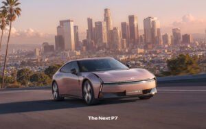 Športové elektrické auto XPENG Next P7