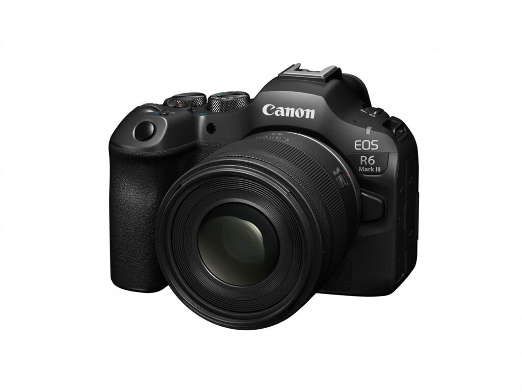 Canon EOS R6 Mark III a objektív Canon RF 45