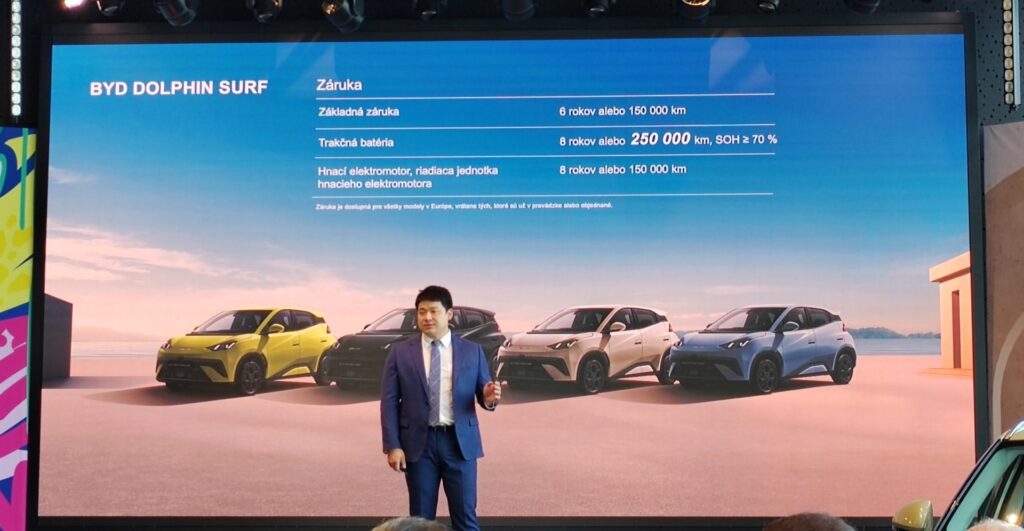 Záruka pre BYD Dolphin