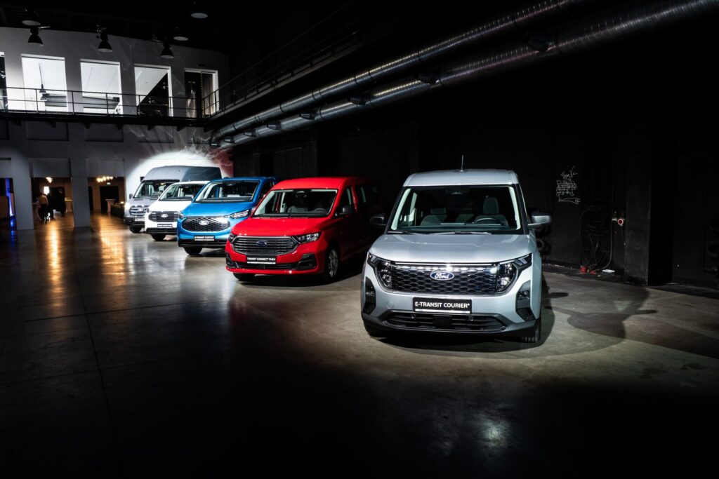 Ford predstavuje elektrické úžitkové vozidlá