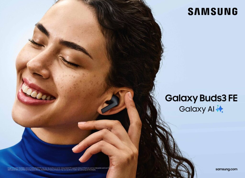 Galaxy Buds3 FE dobre pasujú do ucha