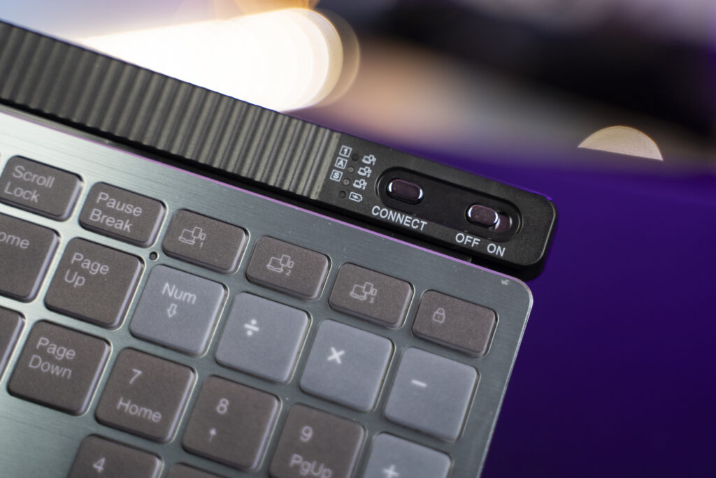 Hama WK-750: Štýlová bezdrôtová klávesnica pre tri zariadenia