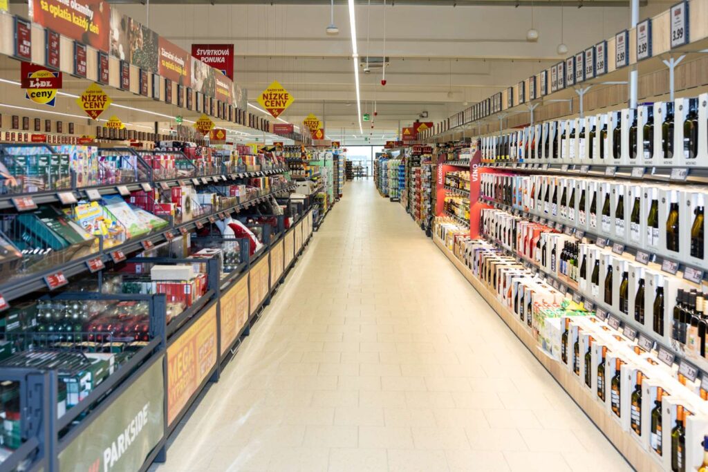 Veľká predajná plocha