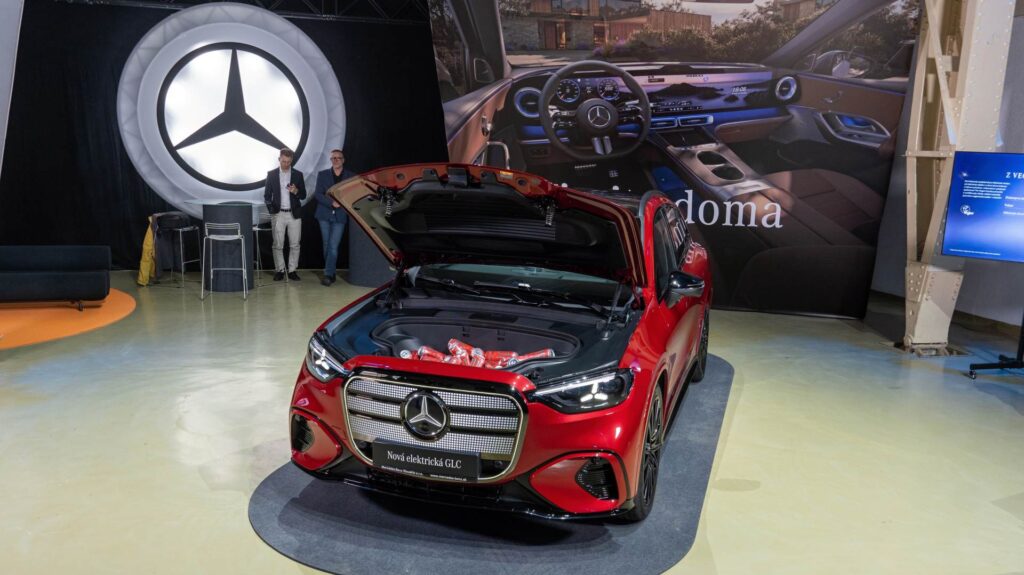 Mercedes GLC a jeho predný Frank