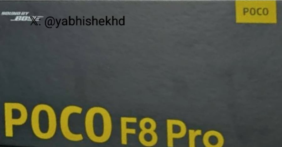 Balenie modelu POCO F8 Pro