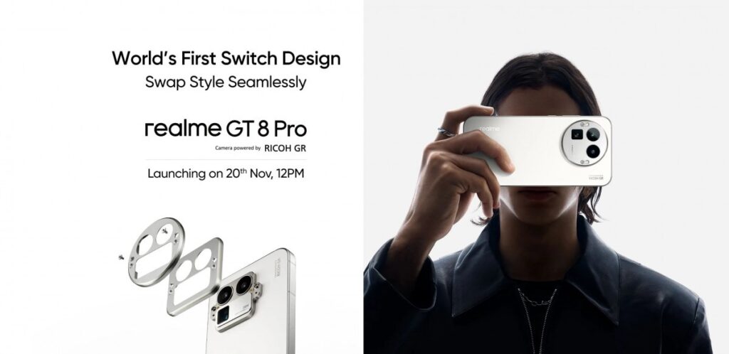 Pozvánka na predstavenie modelu Realme GT8 Pro