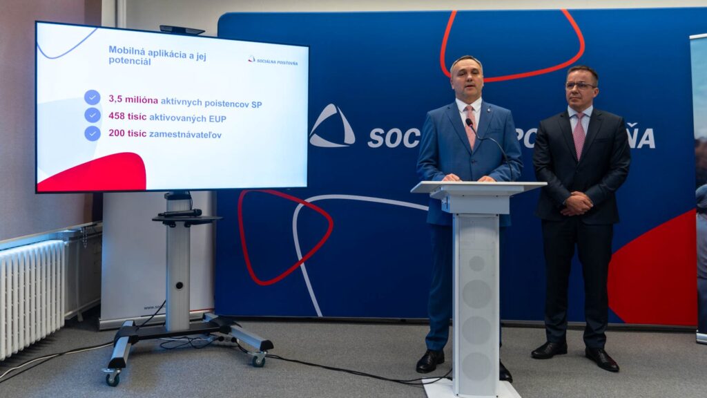 Michal Tariška, generálny riaditeľ Sociálnej poisťovne hovorí o potenciálnom počte používateľov aplikácie