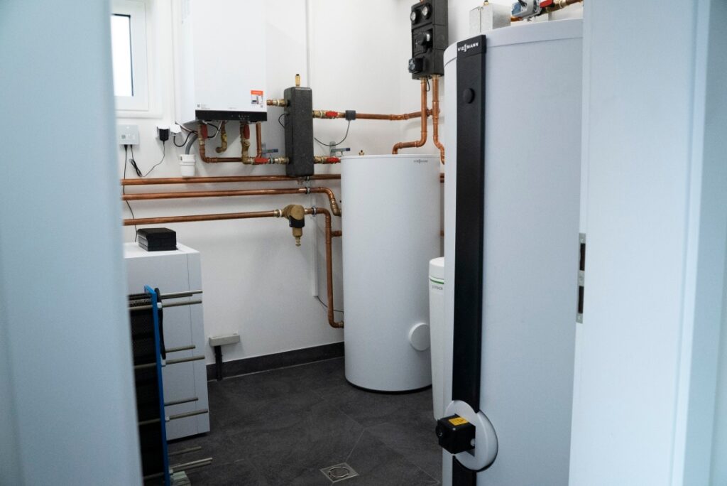 Celkový pohľad do technologickej miestnosti