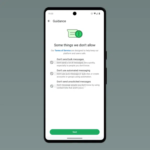 WhatsApp predstaví novú sekciu s pravidlami