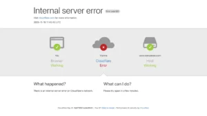 Cloudflare mal 18. novembra 2025 obrovský výpadok