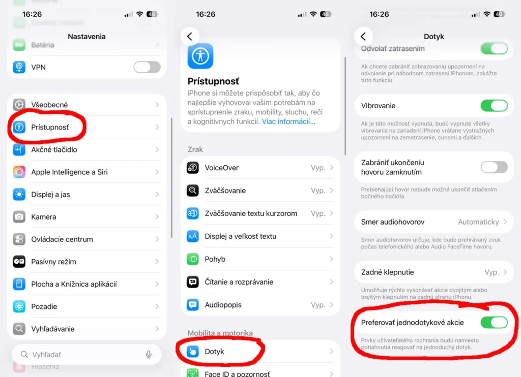 Zmena spôsobu vypínania budíka v iOS 26.1. Toto nastavenie ovplyvní aj ostatné prvky rozhrania