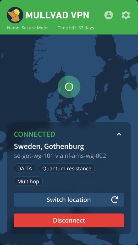 mullvad vpn