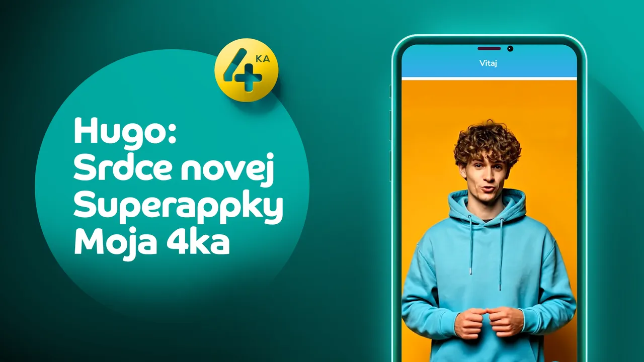 4ka zlepšila svoju aplikáciu: Pribudol AI asistent Hugo