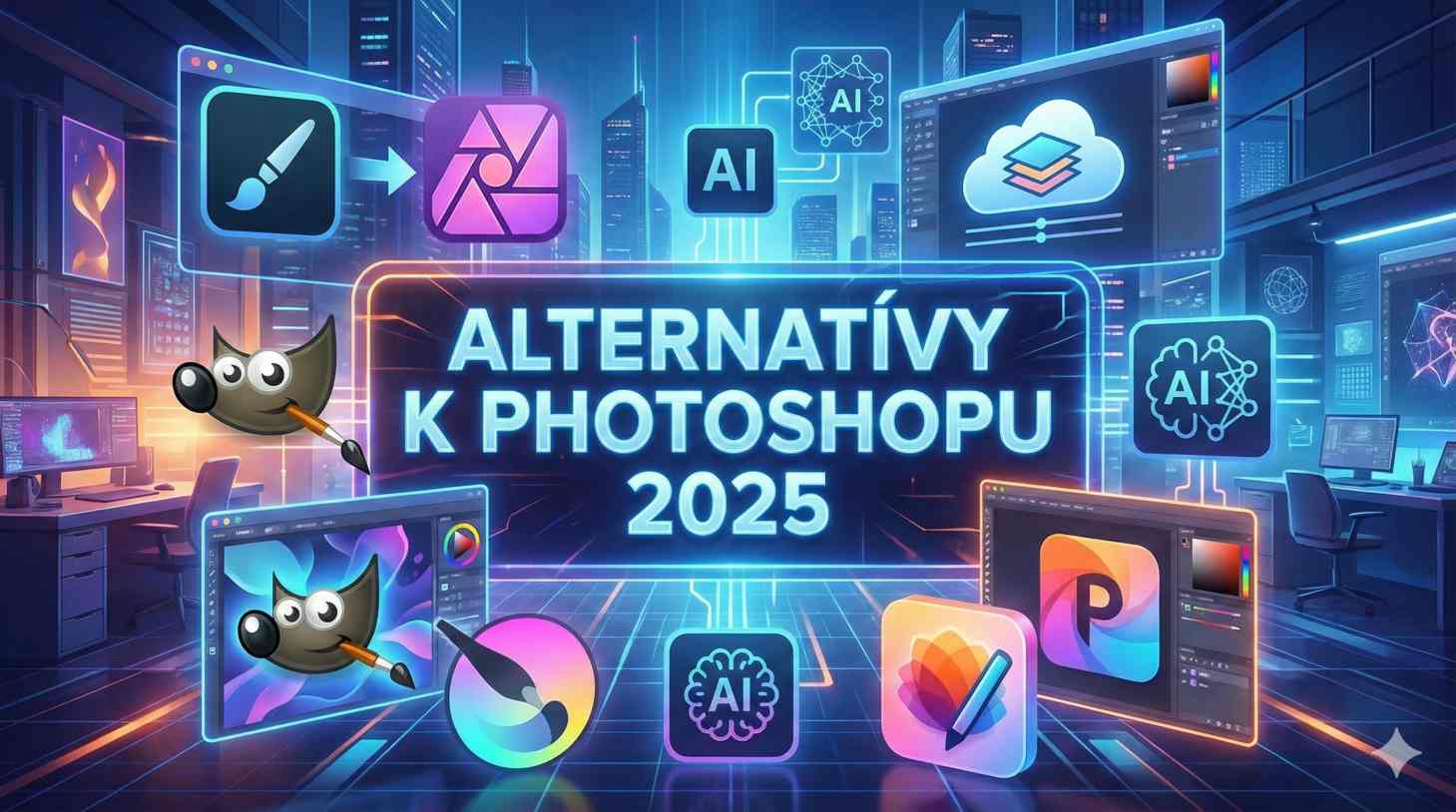 Alternatívy k Photoshopu 2025