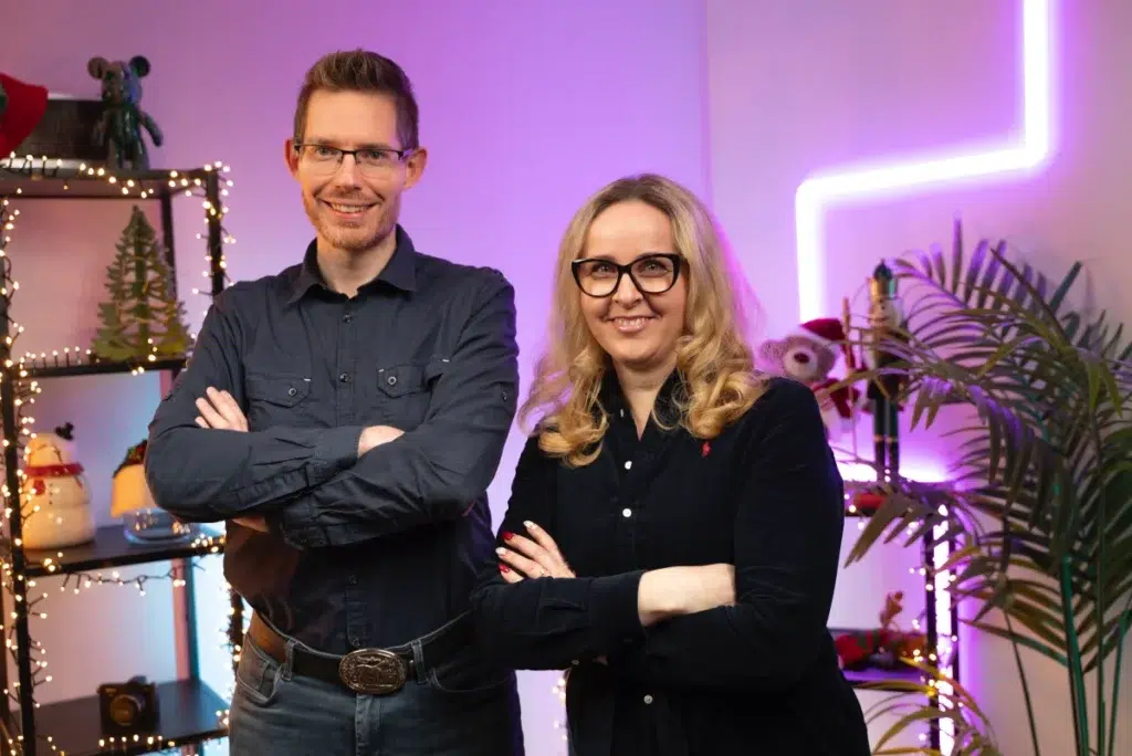 Michaela Belanová (Barta) a Michal Reiter (TOUCHIT)