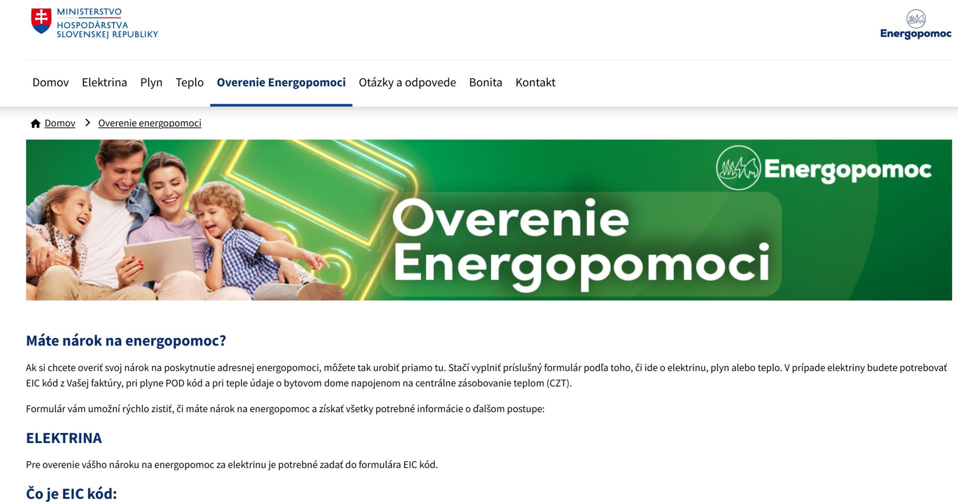 Ako zistíte, či máte nárok na pomoc pri dodávkach elektriny a plynu?