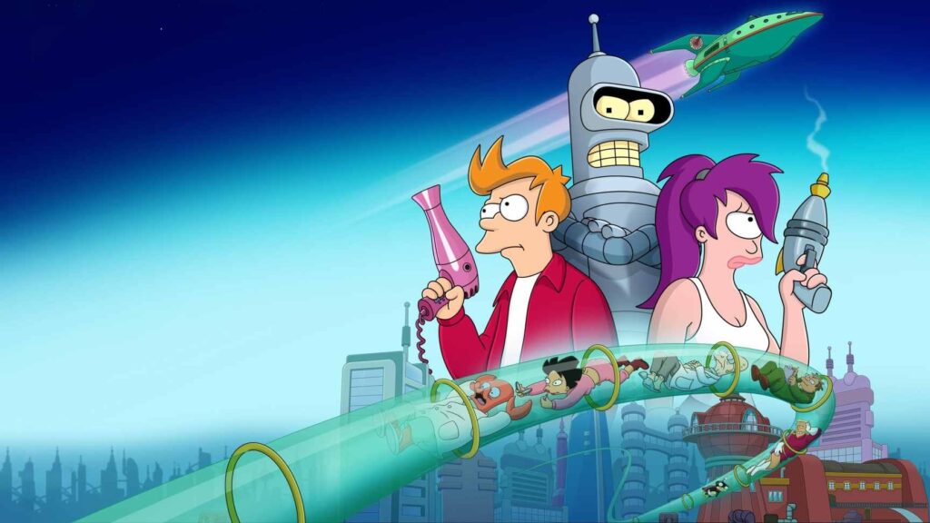 Futurama na Disney+ je tiež klasika, viac sci-fi ale stále parodujúca ľudské správanie