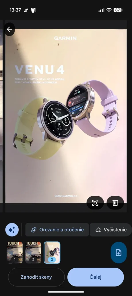 Android dostal nový skener dokumentov od Googlu