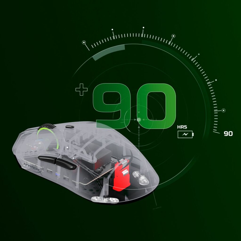 HyperX Pulsefire Haste 2 Pro s výdržou 90 hodín