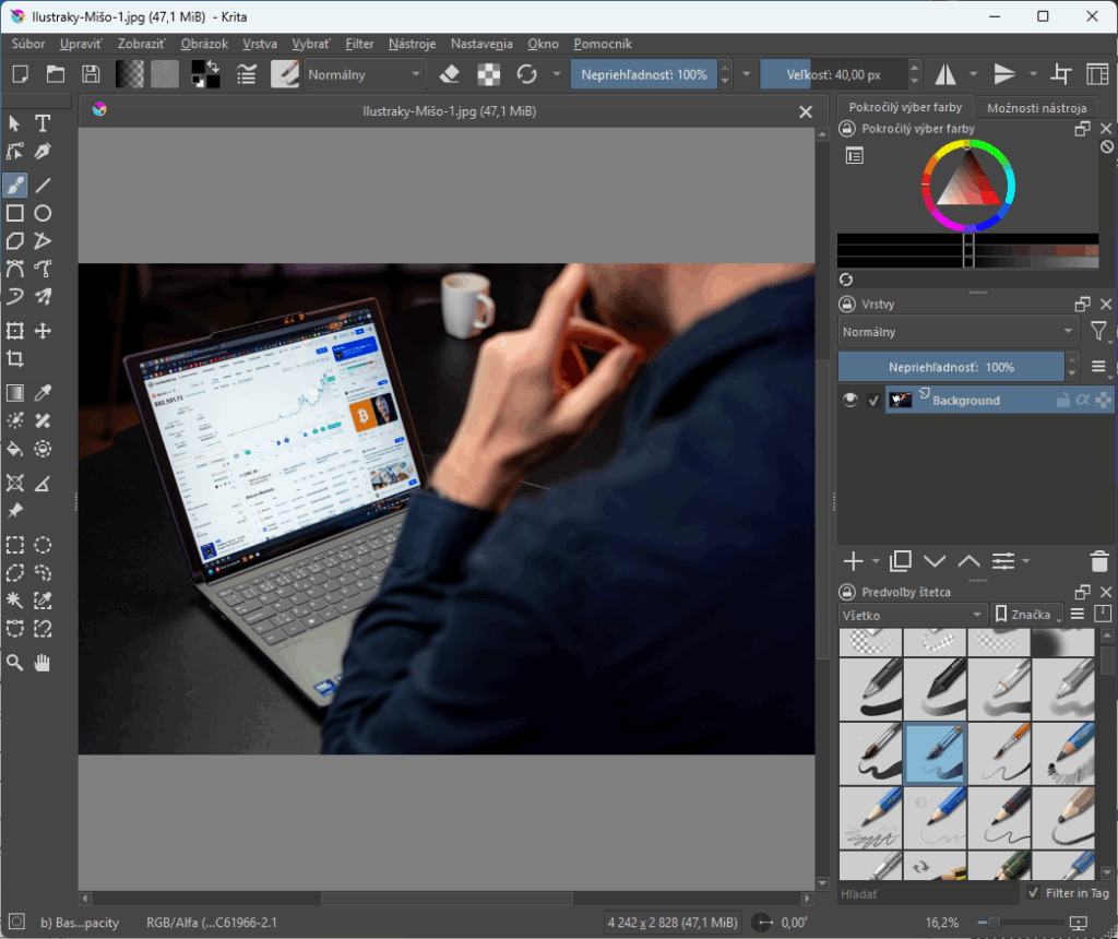 Krita Alternatívy k Photoshopu