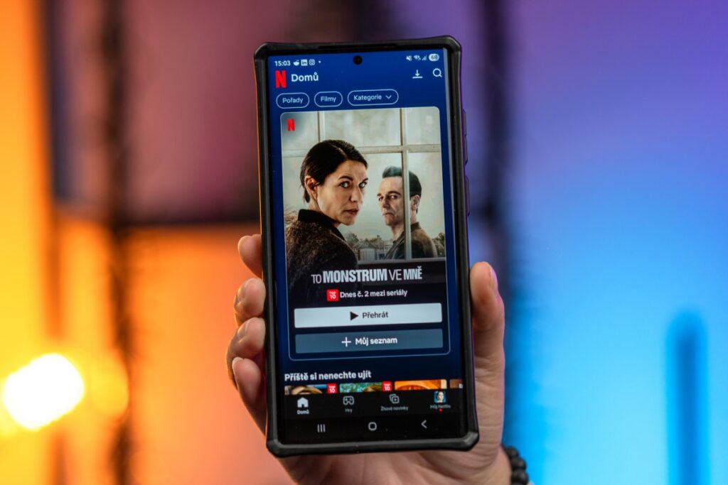 Netflix v Android smartfóne