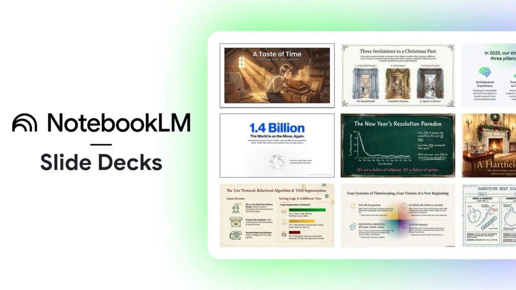 NotebookLM slide decks