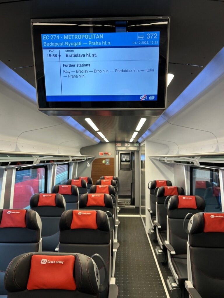 Prvá trieda modernej súpravy ComfortJet