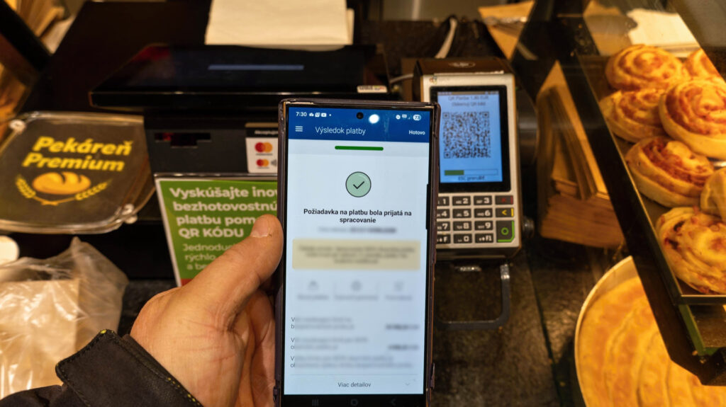 Potvrdenie o tom, že platba bola zrealizovaná