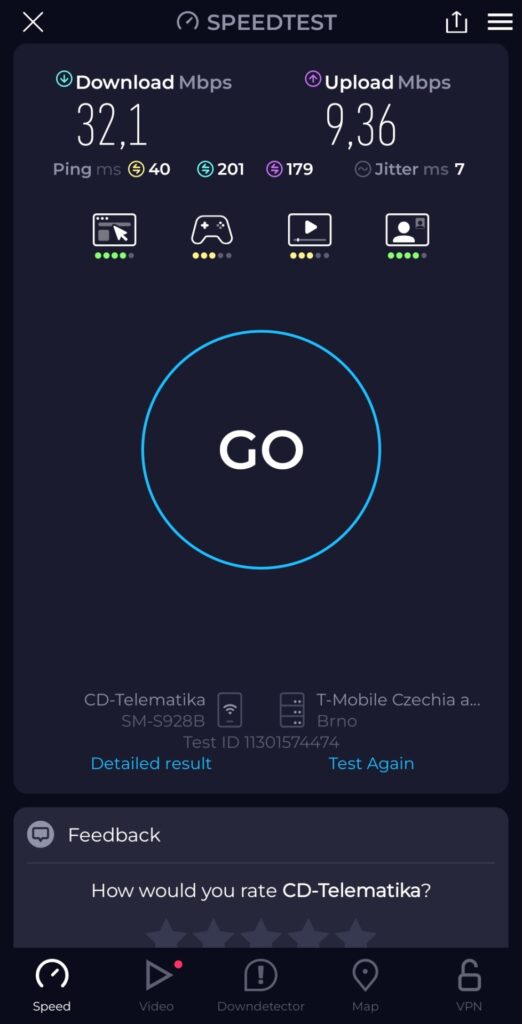 Existujú miesta, kde sa s rýchlosťou internetu vo vlaku dá pracovať