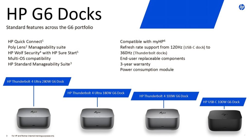 Dokovacie stanice HP G6