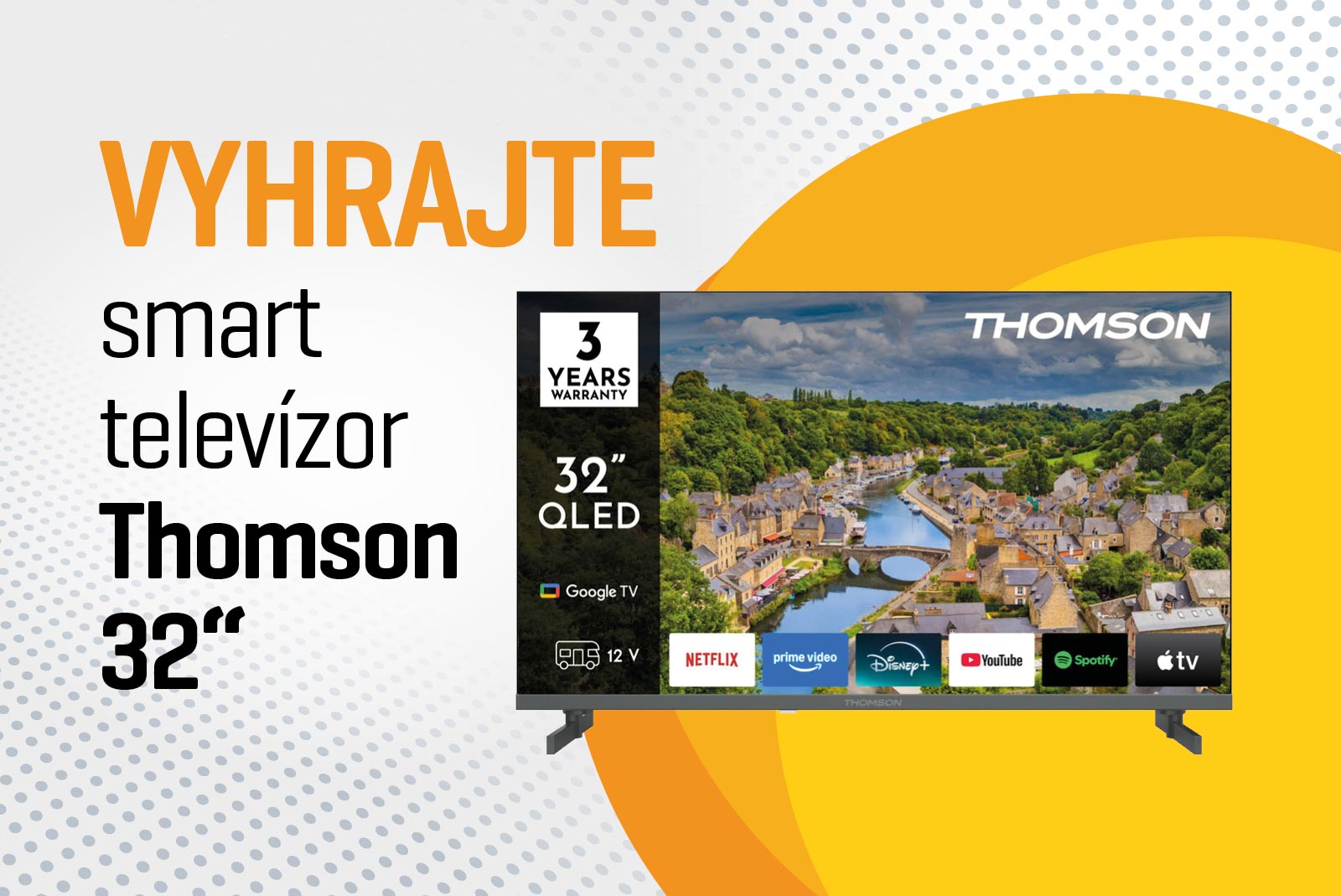 Vyhrajte televízor Thomson
