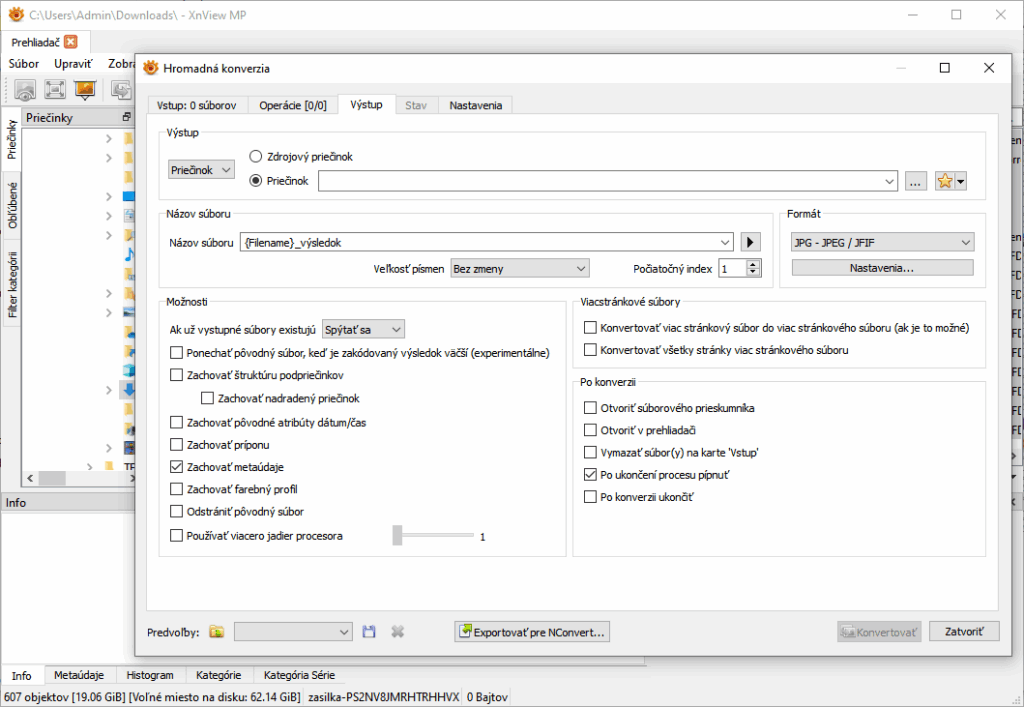 Bezplatný prehliadač obrázkov XnView zobrazuje HEVC obrázky bez akýchkoľvek problémov a obmedzení
