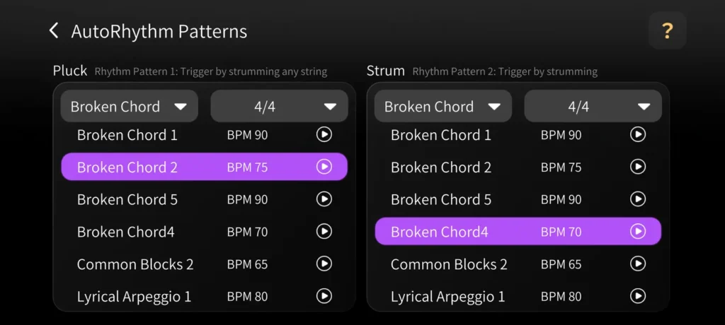 AeroBand Guitar: Aplikácia pre Android