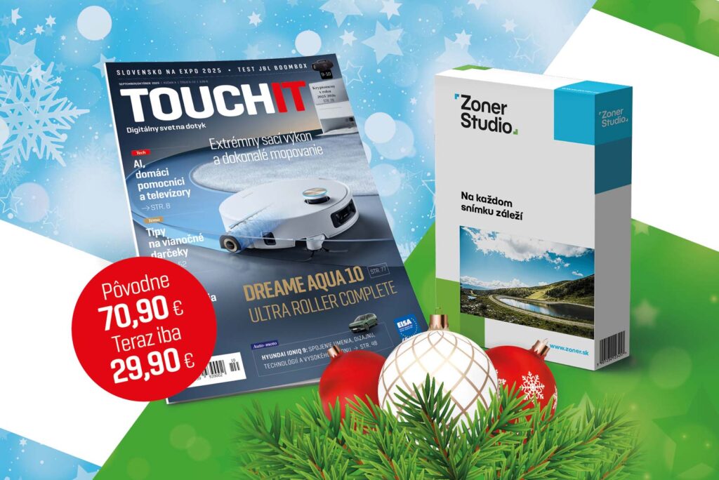 Ročné predplatné TOUCHIT s programom ZONER STUDIO