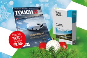 Ročné predplatné TOUCHIT s programom ZONER STUDIO