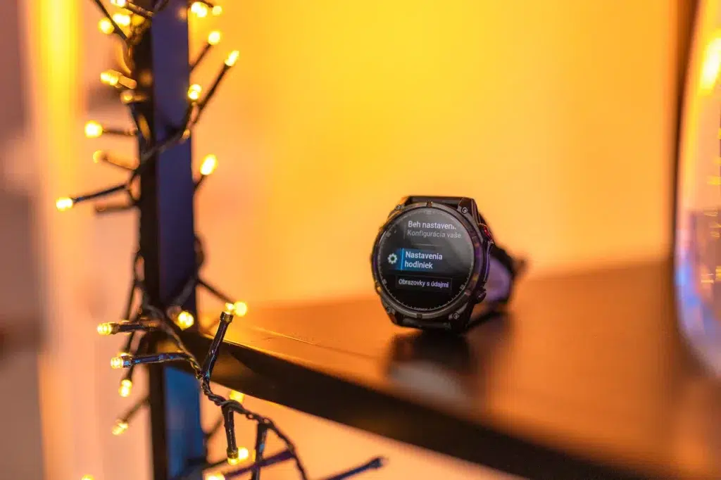 Nastavenie Garmin hodiniek
