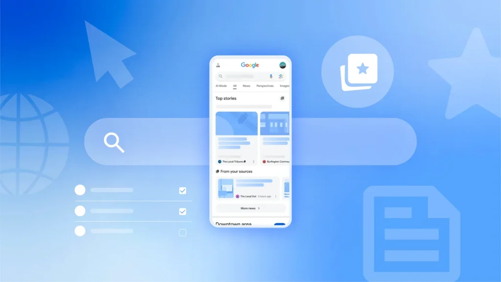 google preferovane AI zdroje