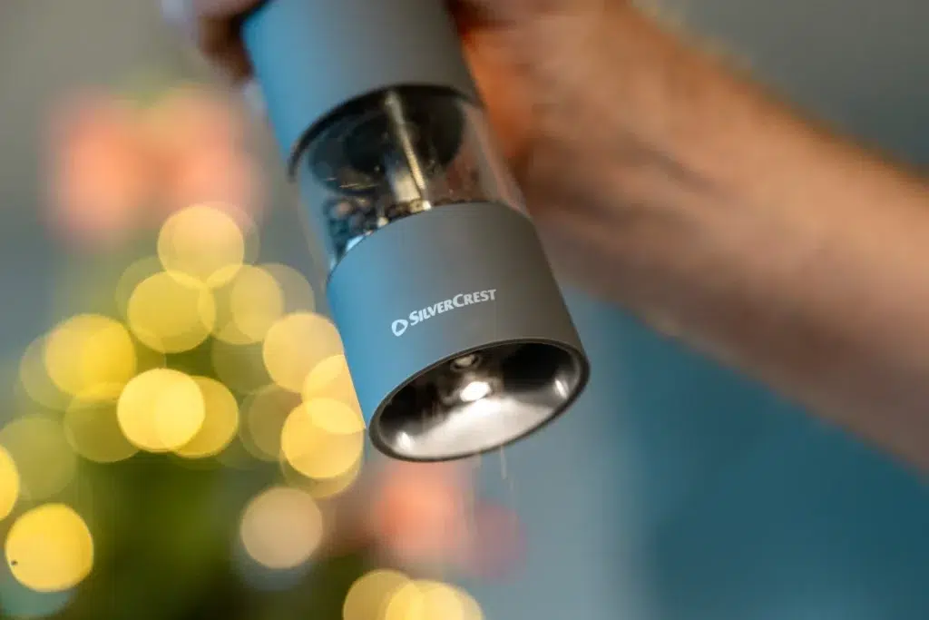 Mlynček na soľ a korenie Silvercrest