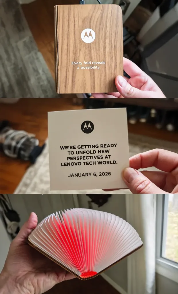 Motorola predstaví na CES 2026 nový skladací smartfón