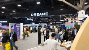 Stánok Dreame na výstave CES 2026
