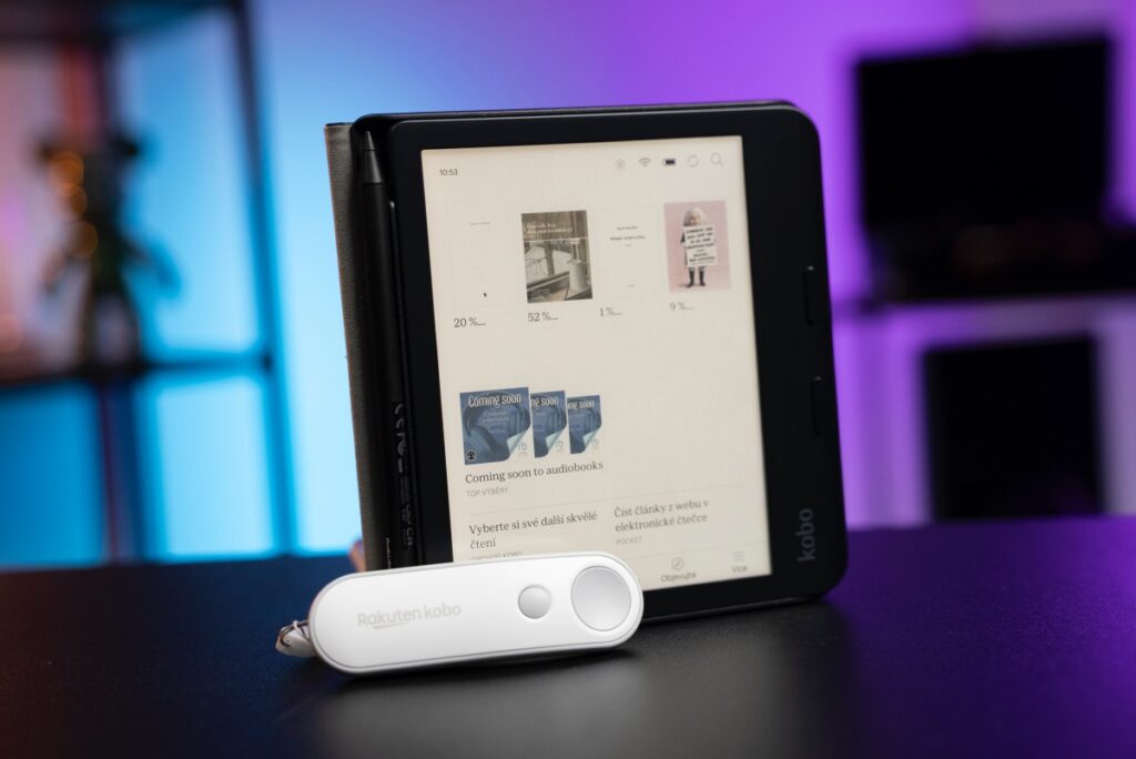 Čítačka Kobo Libra Colour s ovládačom Kobo Remote