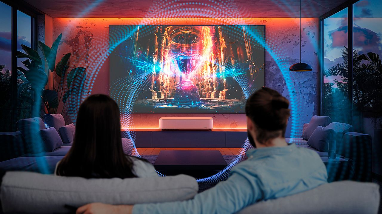 Epson Lifestudio Grand EH-LS970: real 4K projektor s ultra krátkou projekčnou vzdialenosťou