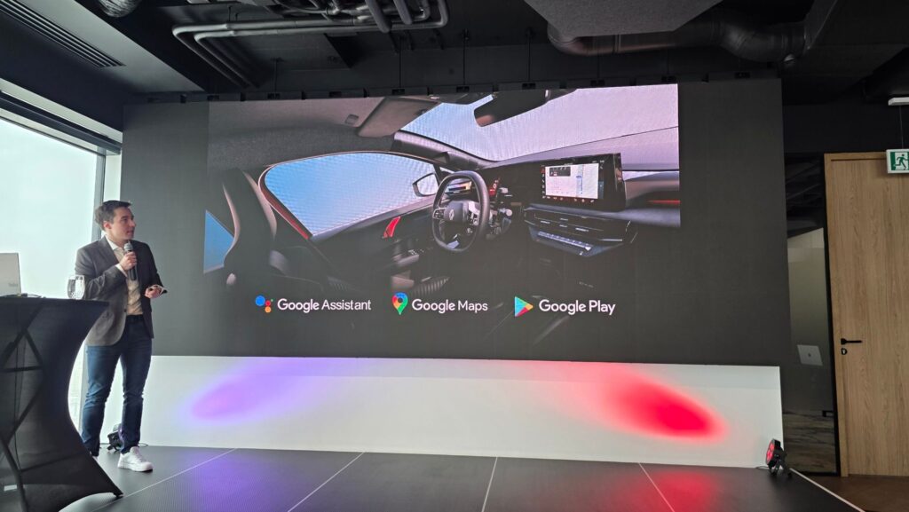 Z technologického hľadiska Renault spolieha na Google