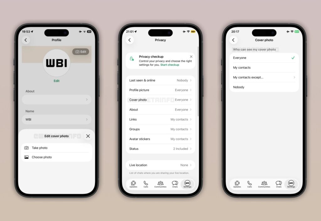 WhatsApp spustí titulné fotky
