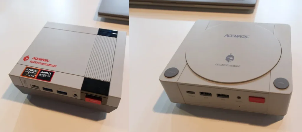 Acemagic vyrobil minipočítače s dizajnom herných konzol