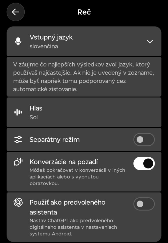 chatgpt asistent aktivacia